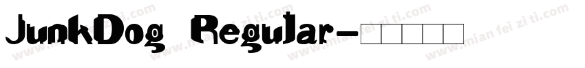 JunkDog Regular字体转换